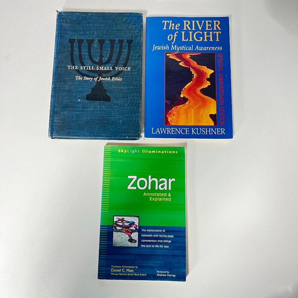 Books On Judaism Zohar The Still Small Voice The River of Light